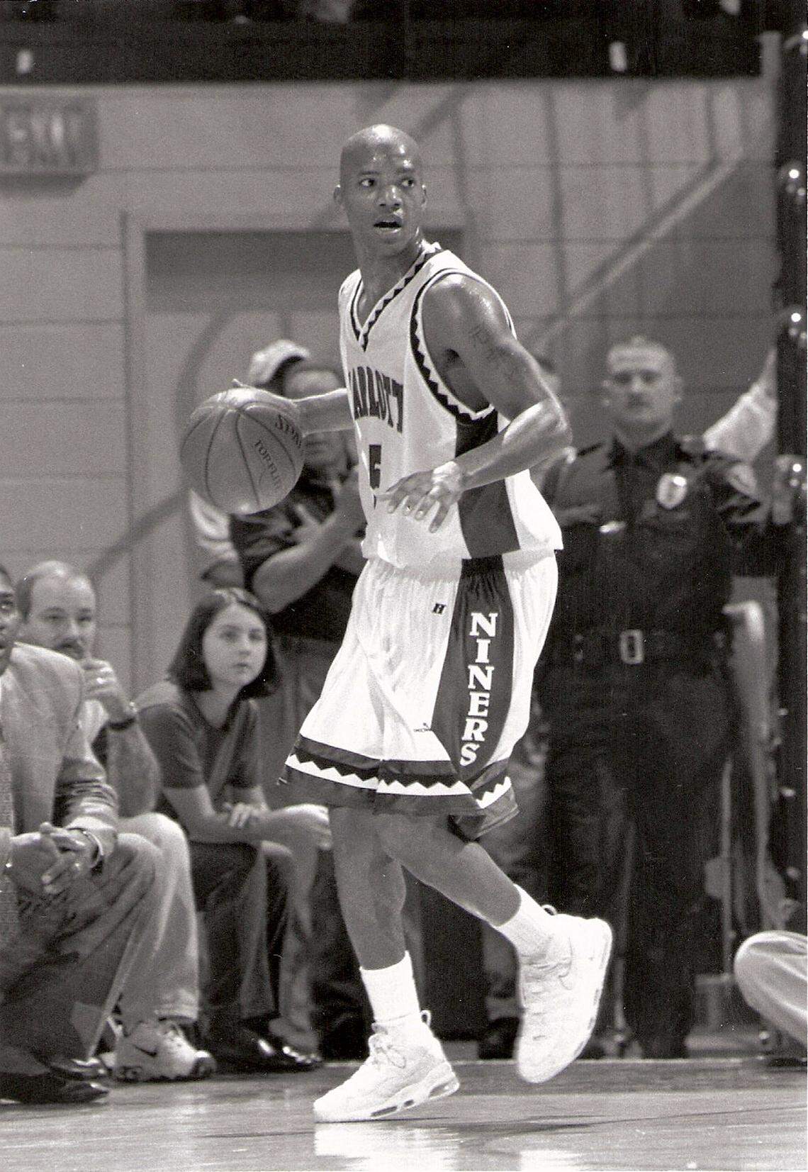 Galen Young led the Charlotte 49ers to NCAA tournament appearances in both 1998 and 1999.