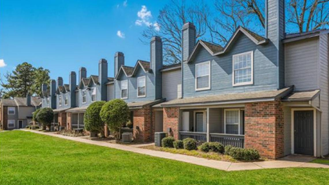 The Peppertree Apartment complex along Central Avenue.