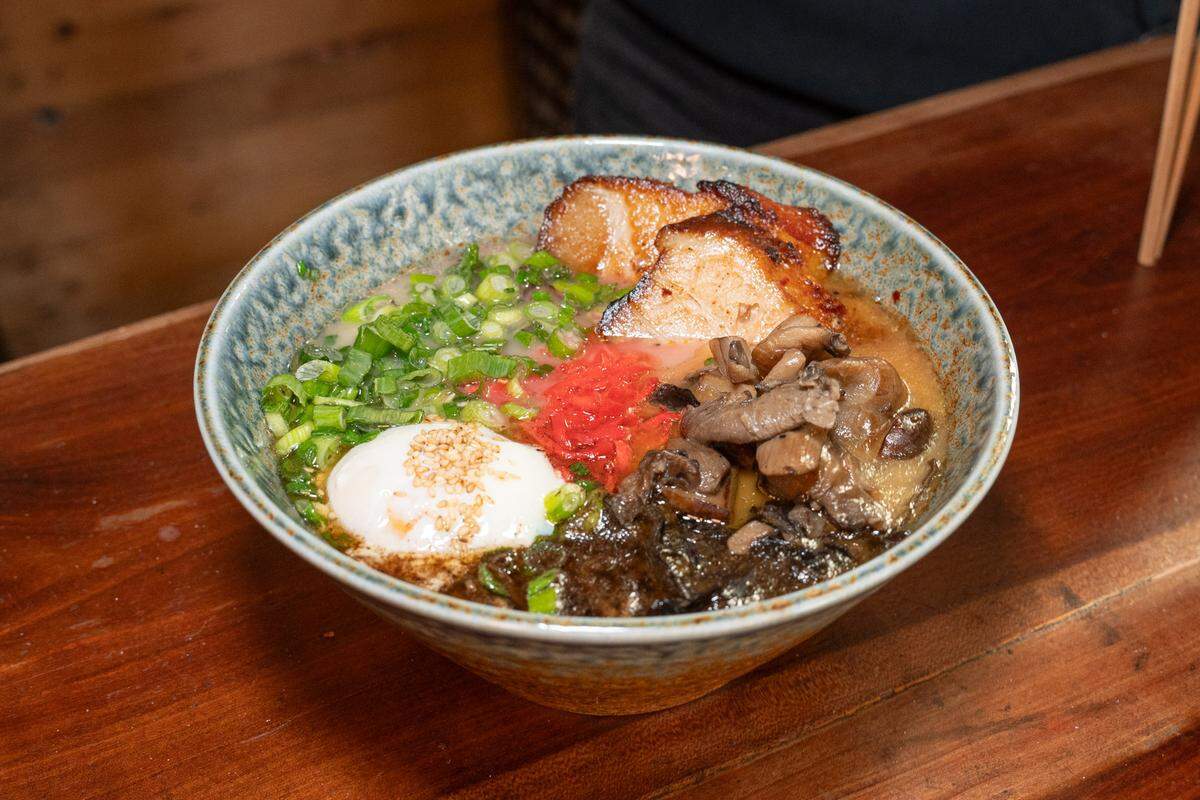 Futo Buta was known for its ramen, including the Tonkotsu Ramen, shown here.