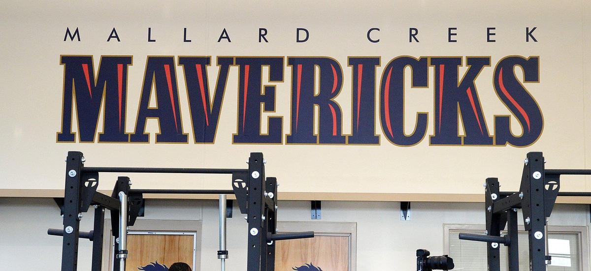 Panthers star, Adam Thielen and his wife Caitlin Thielen, donated a weight room to Mallard Creek High School on Monday, Feb. 24, 2025.