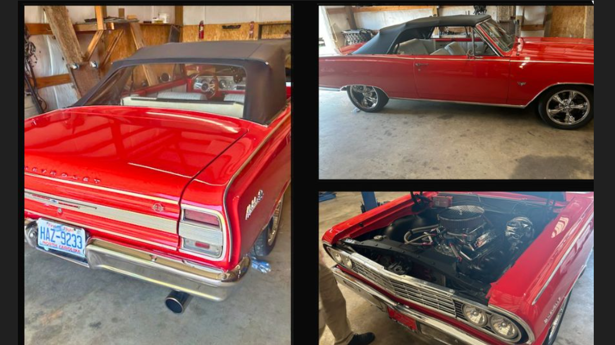 This classic sports car has gone missing in McDowell County, North Carolina. Chevelle convertibles “are some of the best vintage cruisers you can buy,” car experts say.