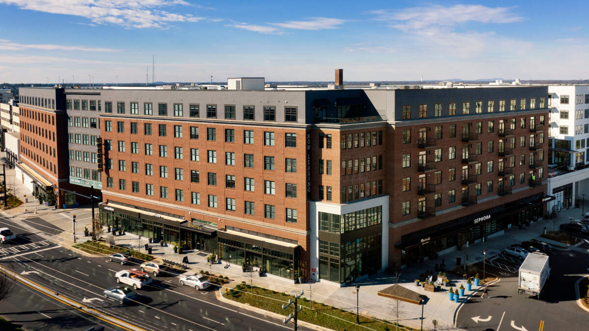 NOVEL Atherton is a luxury apartment building located along South Boulevard in South End. It was sold Wednesday to an institutional buyer.