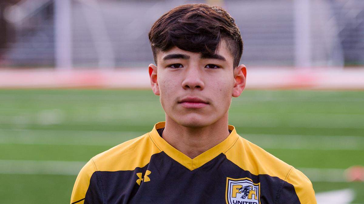 Forest Hills soccer player Alexandro Velazquez