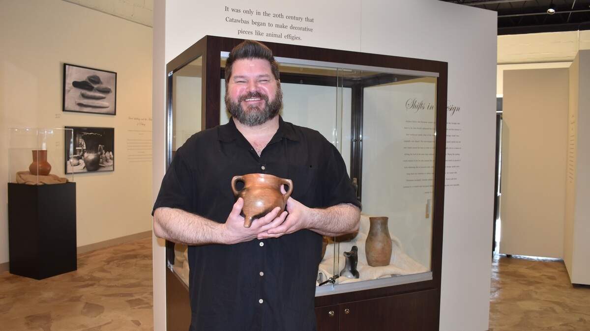 Stephen Criswell heads the Native American Studies program at the University of South Carolina-Lancaster. He’ll share his knowledge of Catawba Indian pottery and traditions Nov. 12 at the Levine Museum of the New South’s latest “New South for the New Southerner” event. It starts at 6 p.m.