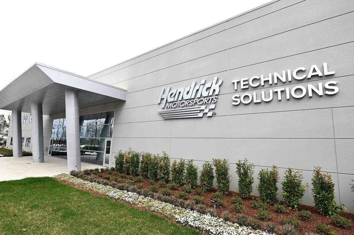 Hendrick Motorsports 160,000-square-foot Technical Solutions advance manufacturing facility is on the NASCAR team’s campus in Concord, N.C.