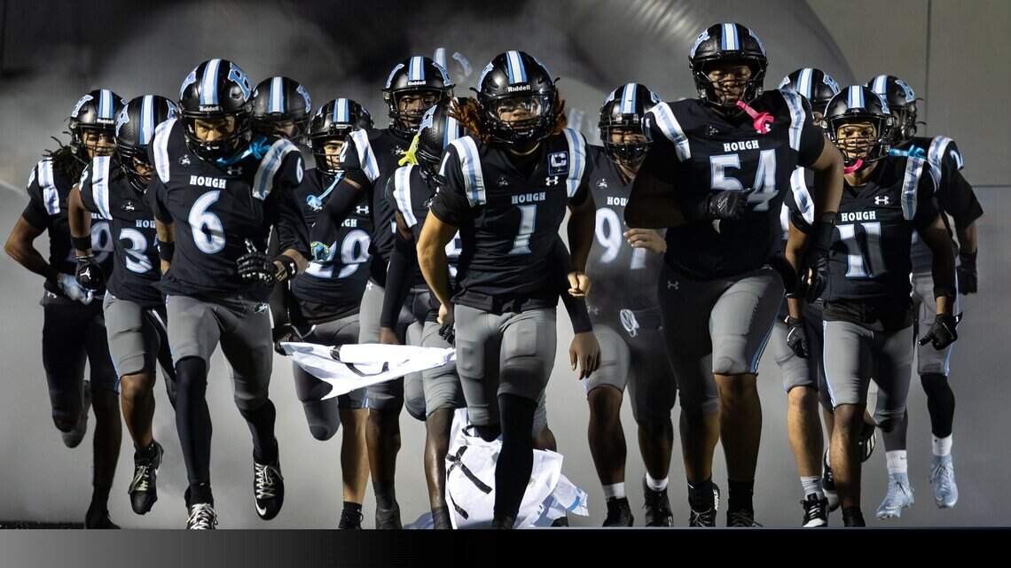 Hough starts slow, rolls past West Forsyth. West Charlotte on deck