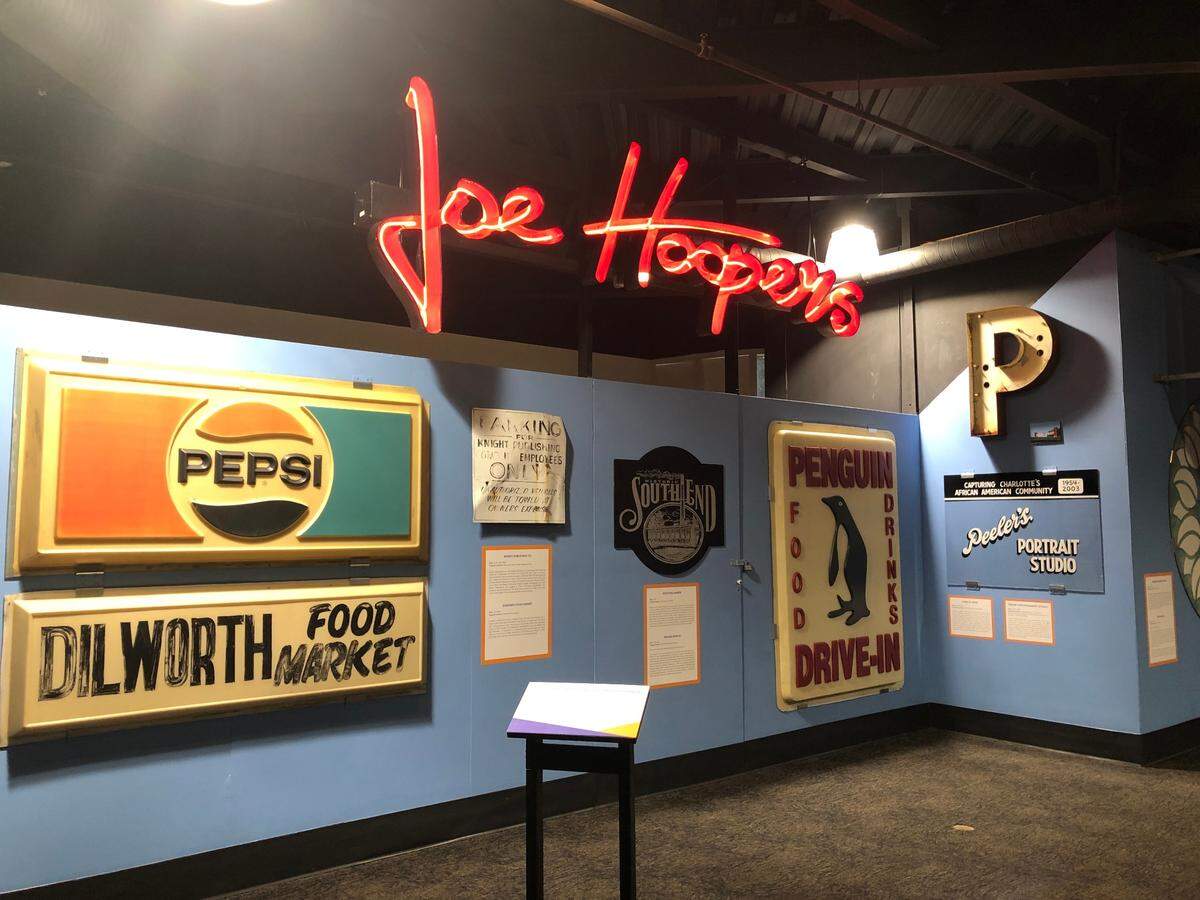 View some of the Queen City’s most iconic signs with photographer Christopher Lawing’s exhibit “Charlotte: Signs of Home” at The Charlotte Museum of History on Saturday, Aug. 27.