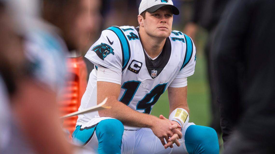 Giants 25, Panthers 3: Reaction as Sam Darnold gets benched in an embarrassing loss