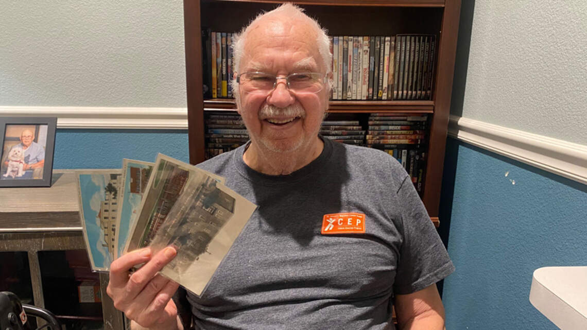 A California man has been returning postcards for 50 years. He just sent one to York County.