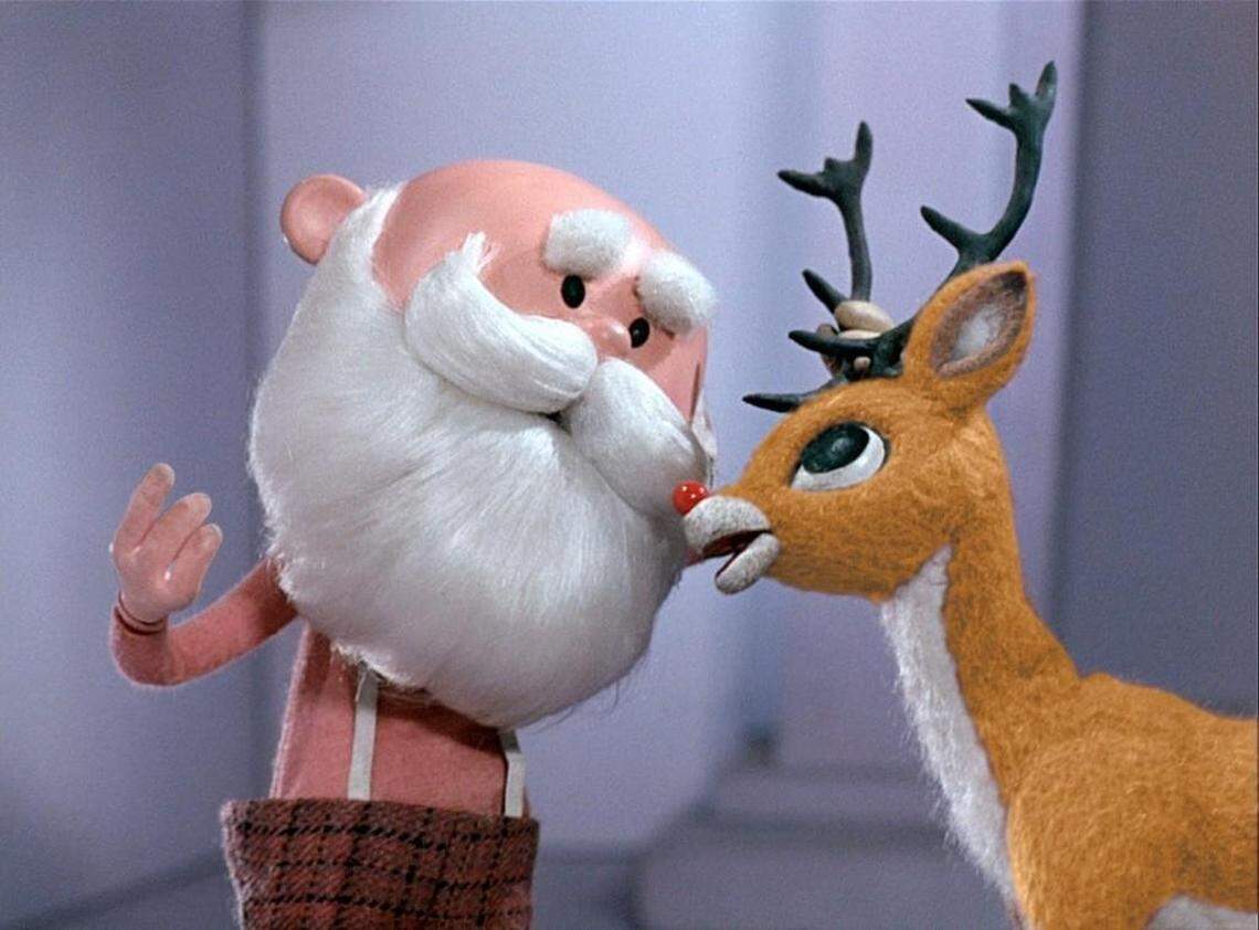 “Rudolph the Red-Nosed Reindeer” is coming to Children’s Theatre of Charlotte in November. Seen here is an image from the beloved 1964 TV holiday special.