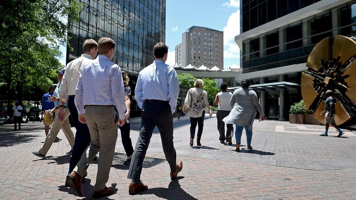 Many Charlotte office workers have been offered the option to return to in-person work. But, according to a recent informal Observer survey, many are still opting to stay home.