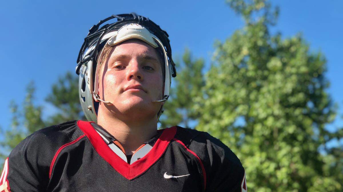 Butler High senior linebacker Brandon Masone is the second member of his family to star for the Bulldogs.