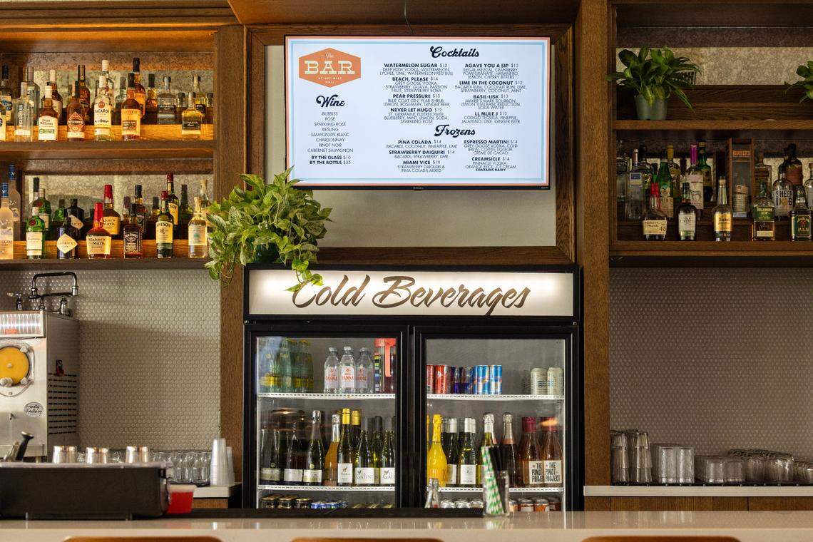 The Bar at Optimist Hall is now open in the former Spindle Bar space.