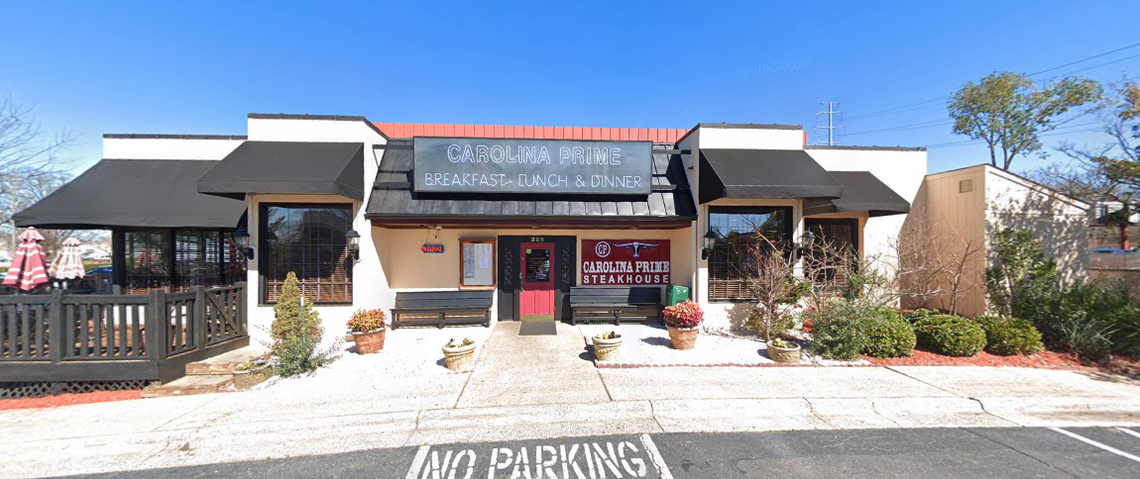 After 17 years on Woodlawn Road, Carolina Prime Steakhouse closed after serving customers one last time on Mother’s Day 2022.