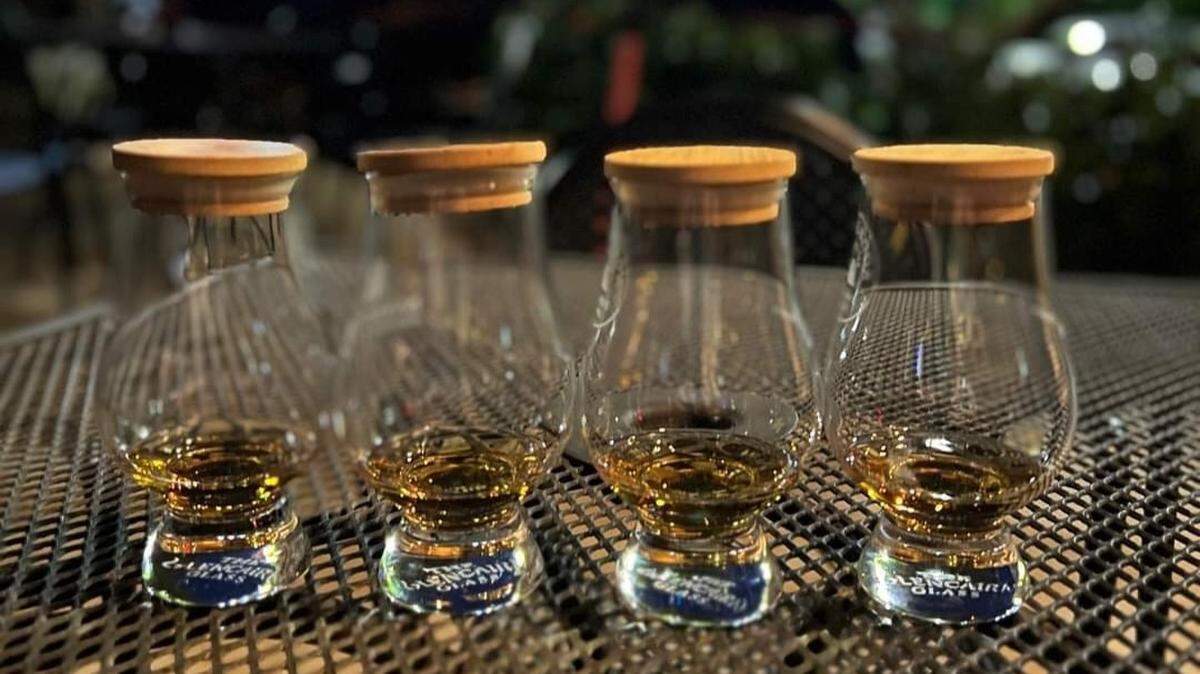 Bin110, whose co-owner Andy Upchurch is an executive bourbon steward, offers nearly 450 whiskies and 100 wines.