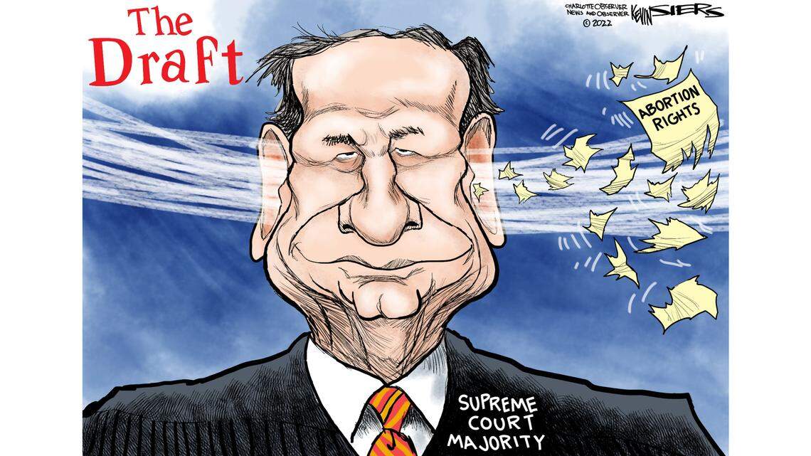 Kevin Siers cartoon: Woe the Roe Draft