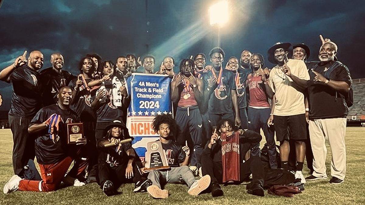 Mallard Creek won the NCHSAA 4A state track championship on Friday.
