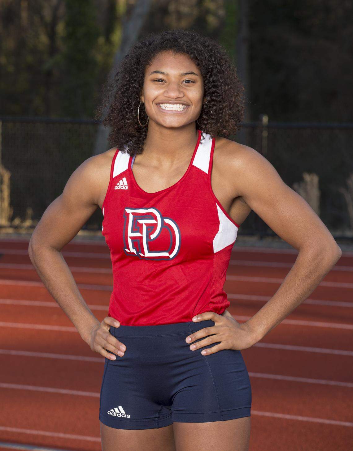 Anna Cockrell during her Providence Day career. 