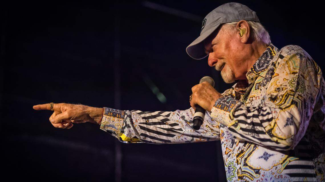 Mike Love of The Beach Boys performs Aug. 19, 2016 at The Lawn at White River in Indianapolis, Ind. (Keith Griner/Zuma Press/TNS)