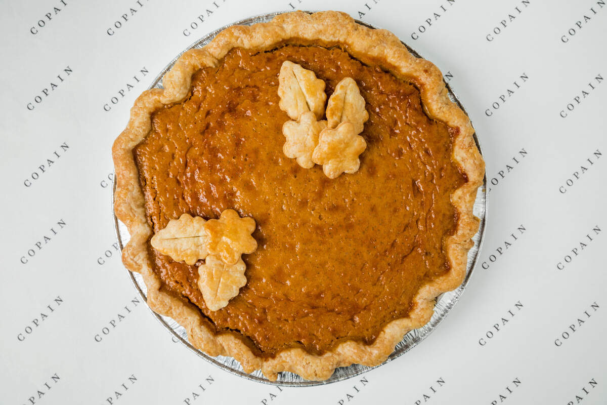 Copain’s pies are $30 each, including its Brown Sugar Pumpkin Pie.