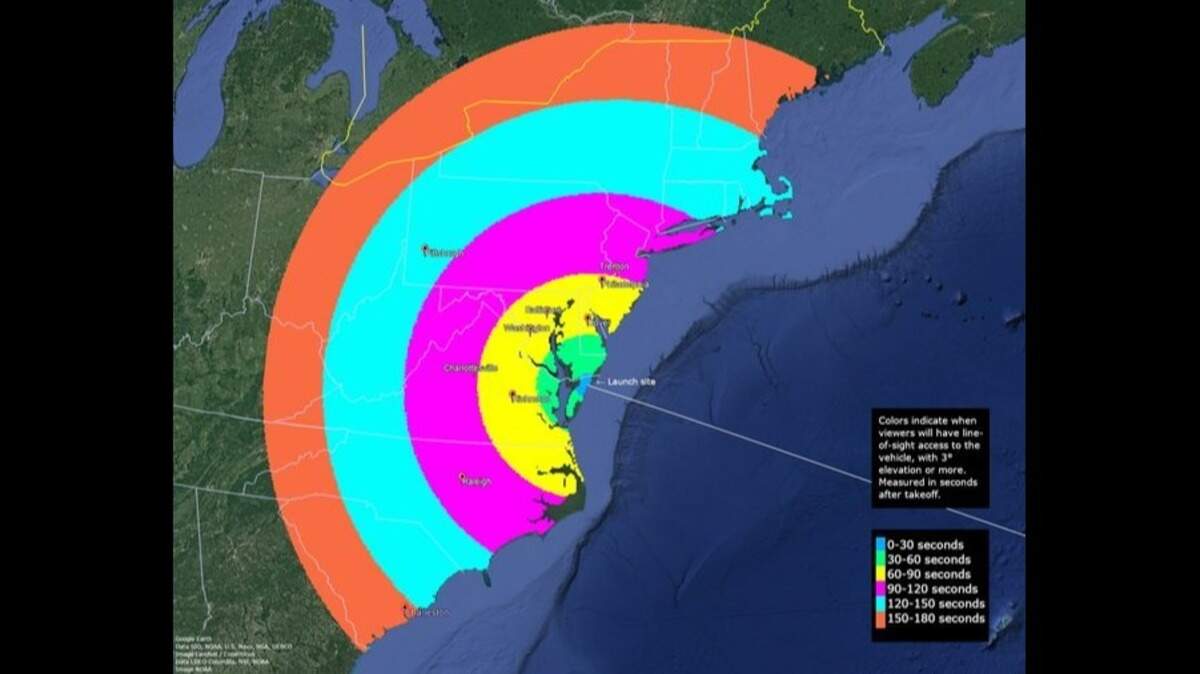Rocket Lab’s next launch from Wallops Flight Facility in Virginia will be Saturday, March 11, with a window of 6-8 p.m. Easter Standard Time, NASA says.