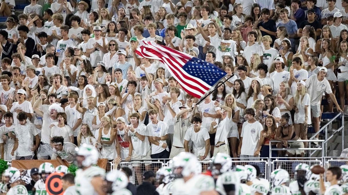 The Hough Huskies would play the Mustangs from Myers Park at the High School Football Kickoff Night Thursday August 19, 2021.