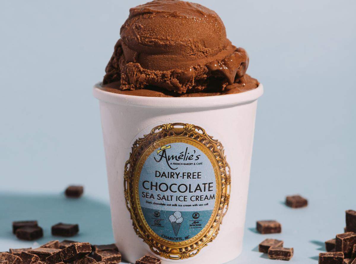 Dairy-free Chocolate Sea Salt.