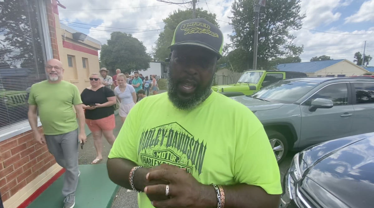 “Zack’s has been around 46 years. I’ve been here since the Day One, probably. Been eating on these Zack Specials, the onion rings. If you’ve got some time to spend the day, bring your lawn chair, come on out here and get in this line,” said Zack’s Hamburger customer Tim Hardin. “They’re leaving. No more Zack’s — it’s a sad day.”