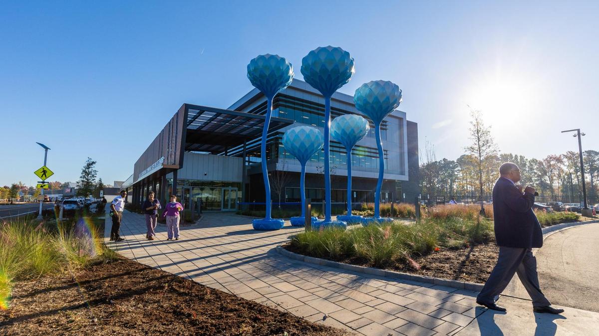 The newly built Ella B. Scarborough Community Resource Center is now open and ready to serve the community. Named after the late County Commissioner Ella B. Scarborough who spent decades of her career in public offices.