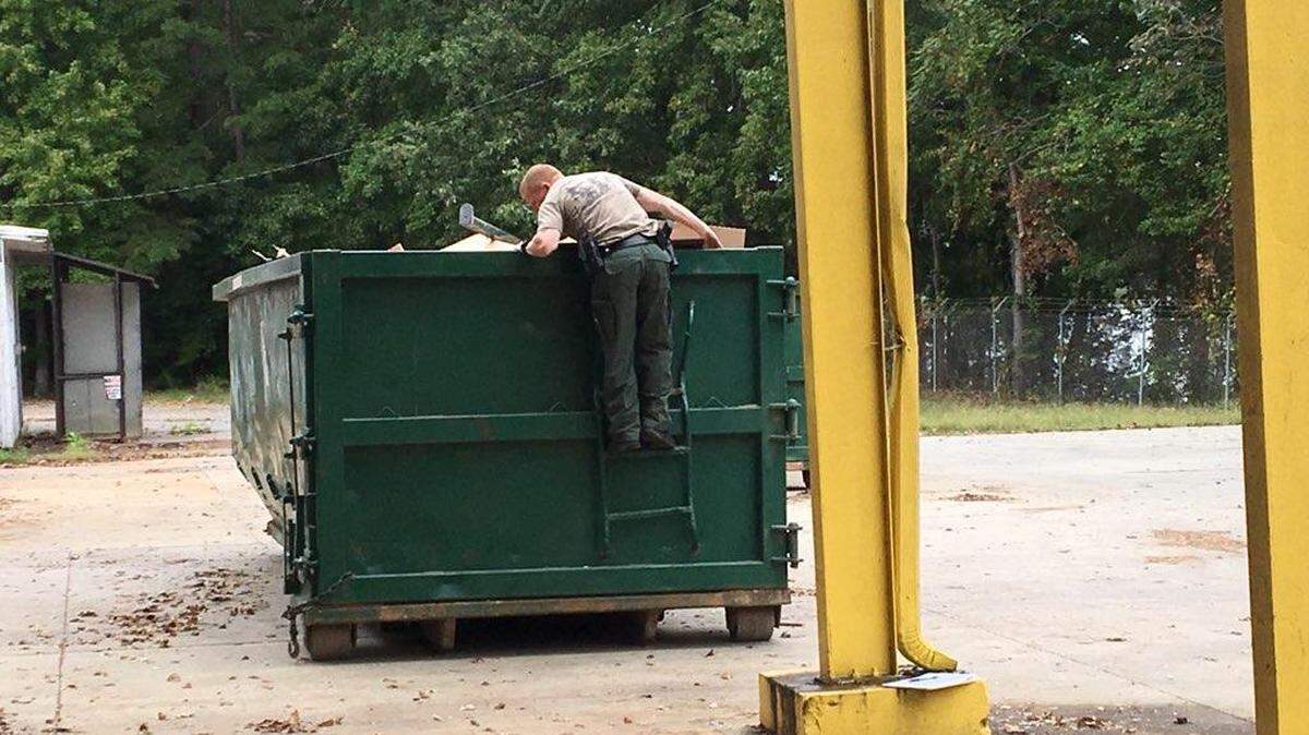 Members of law enforcement searched the area in Gastonia where Maddox Ritch, 6, was last seen. The Gastonia Police SWAT team searched dumpsters by hand, according to the FBI’s Charlotte office.