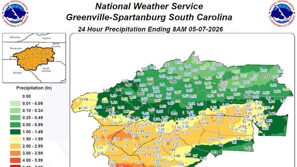 Rains pounded Charlotte. Are we still in a drought?