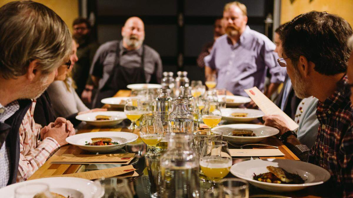 Executive Chef Eric Litaker and Brewer Brant Butler will prepare a five-course meal paired with beer at the Suffolk Punch January Beer Dinner.