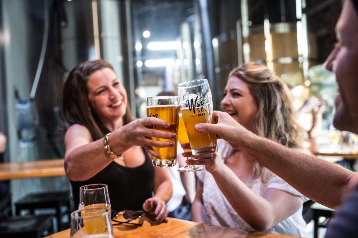 Wooden Robot Brewery is among the Charlotte breweries crafting seasonal beer with fall flavors. 