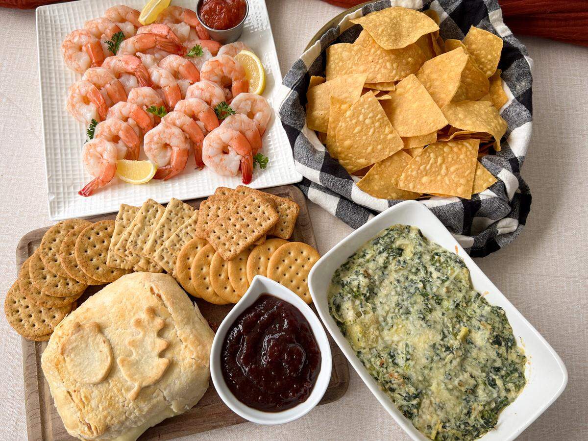 Table & Twine’s appetizer package serves up to eight people.