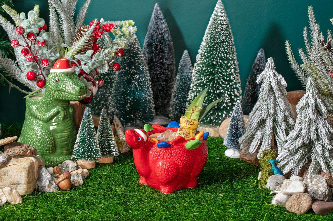 The Christmasaurus at Miracle.