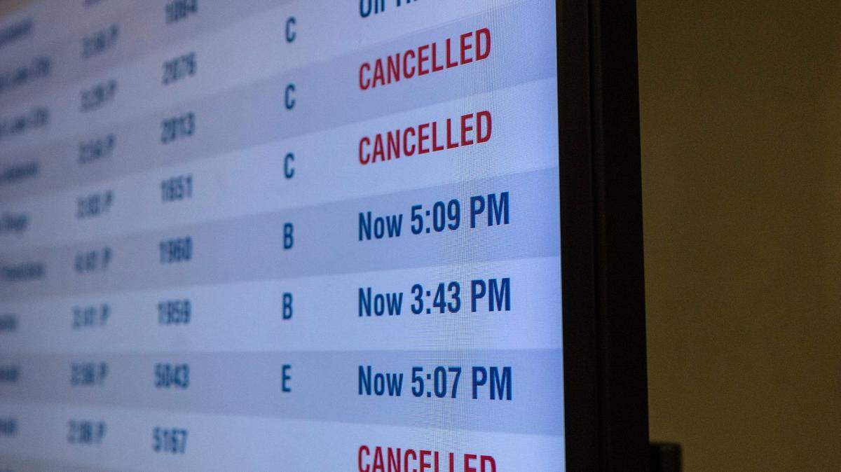 Flight in or out of Charlotte airport canceled or delayed? These are your options