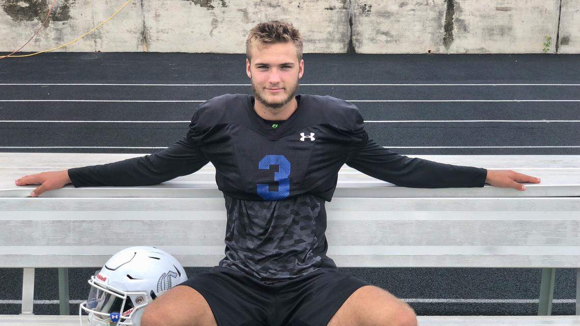 Charlotte Christian quarterback Garrett Shrader is returning this season after shoulder surgery. He says he feels good and is ready to try to lead his team to a repeat state championship.