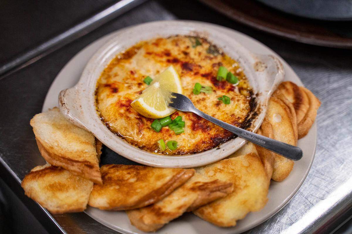 Cajun Crab Dip at Beef ‘N Bottle.