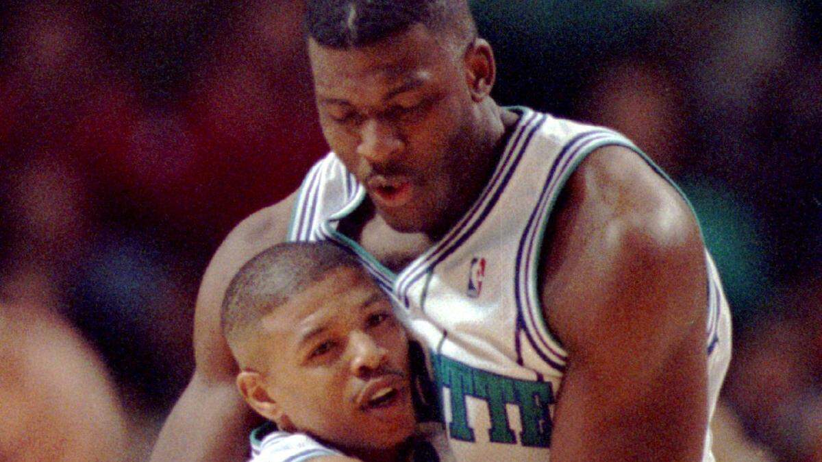 Larry Johnson and Muggsy Bogues will be among the iconic figures the Charlotte Hornets will celebrate during eight 30th-anniversary “Classic Nights” next season.