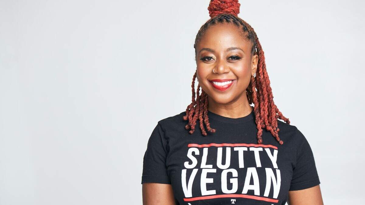 Pinky Cole, owner of Atlanta-based Slutty Vegan restaurants and food trucks, will be at Camp North End this weekend as part of a food truck tour.