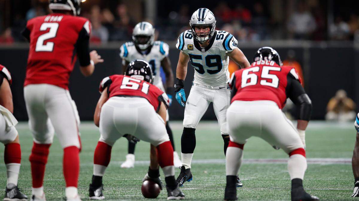 Predraft intel in 2012 left the Carolina Panthers with no red flags regarding linebacker Luke Kuechly (59). His hometown Cincinnati Bengals didn’t find any, either. And Kuechly has lived up to those evaluations.