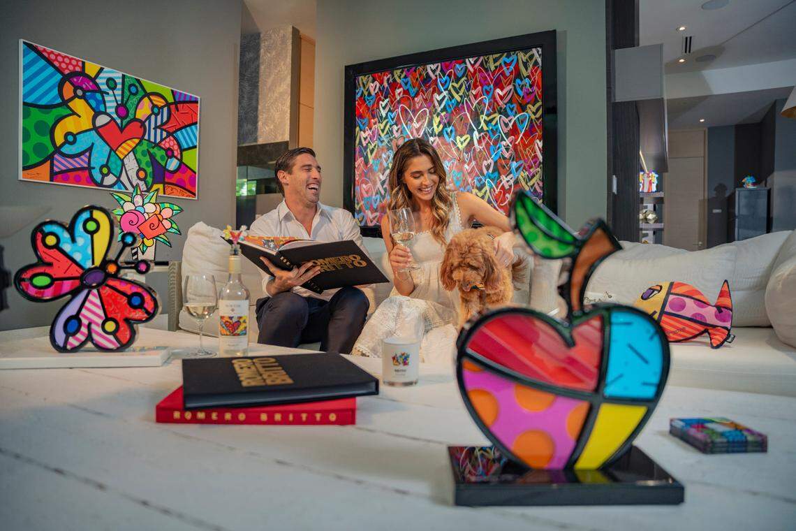BRITTO at SouthPark mall in Charlotte will carry fine art and home decor with artwork by contemporary pop artist Romero Britto.