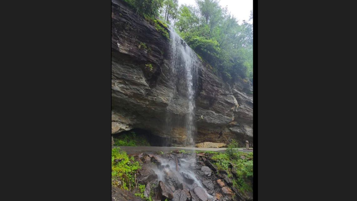 SUV with someone inside found at bottom of popular NC waterfall, rescuers say