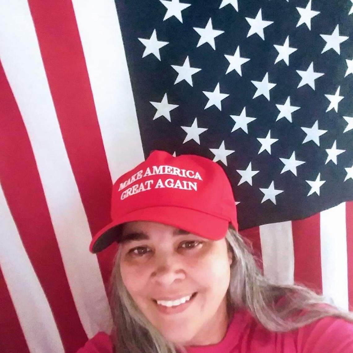 Anna Blue of Robeson County sat out the 2016 election but plans to vote for Donald Trump this year.