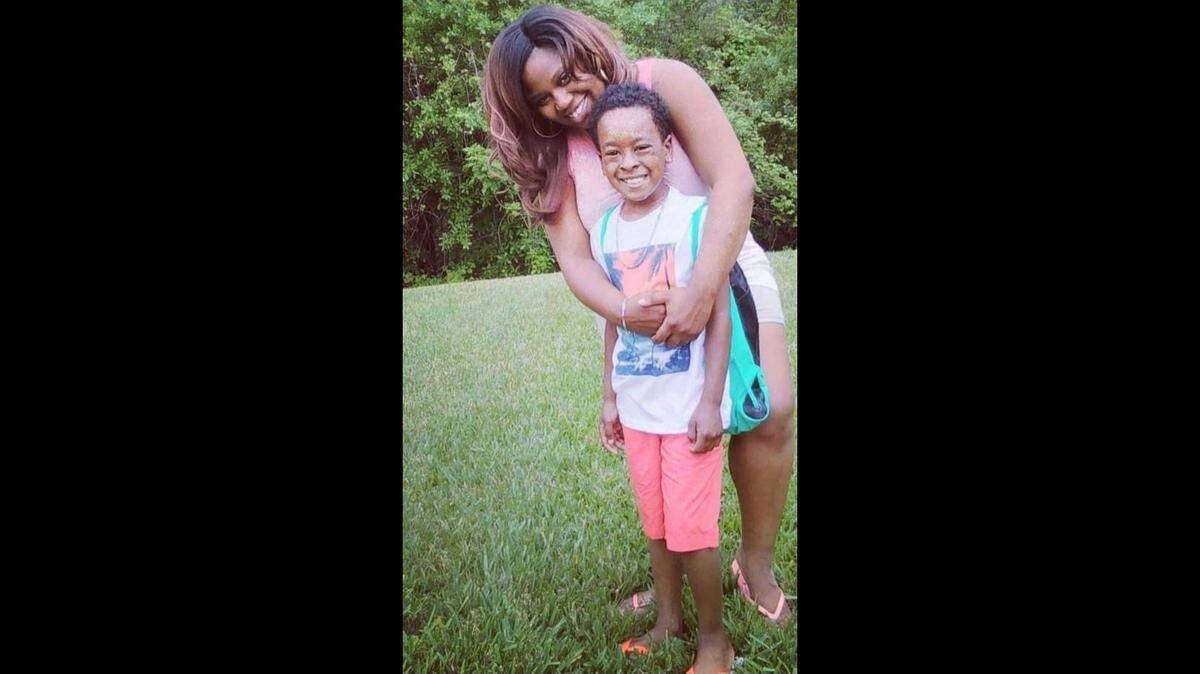Dominique Bradley keeps the memory of her 9-year-old son, Michael Johnson, alive by having a book bag drive every year on his birthday. Michael died in 2018.