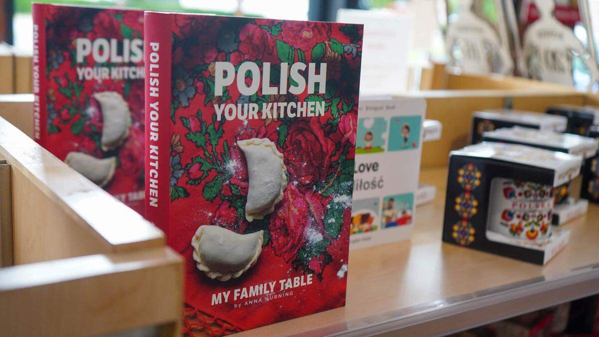 Alongside food items, customers can also find Polish bath and beauty products, as well as gifts and souvenirs, including Polish cookbooks.