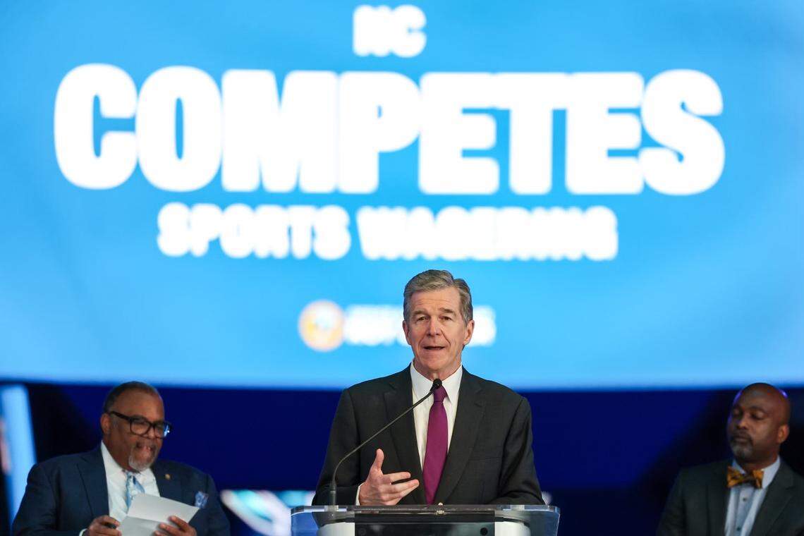 “Let’s&nbsp;face it, sports wagering is already happening in our state,” Gov. Roy Cooper said.&nbsp;The legislation will allow for regulations and safe guards on betting, he said.