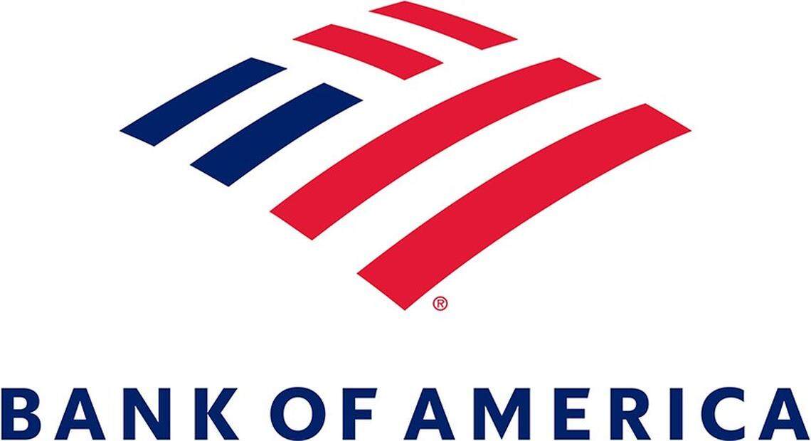 Bank of America on Friday unveiled a new logo, in what the Charlotte-based company said is the first update to the flagged-themed image since it was introduced two decades ago.