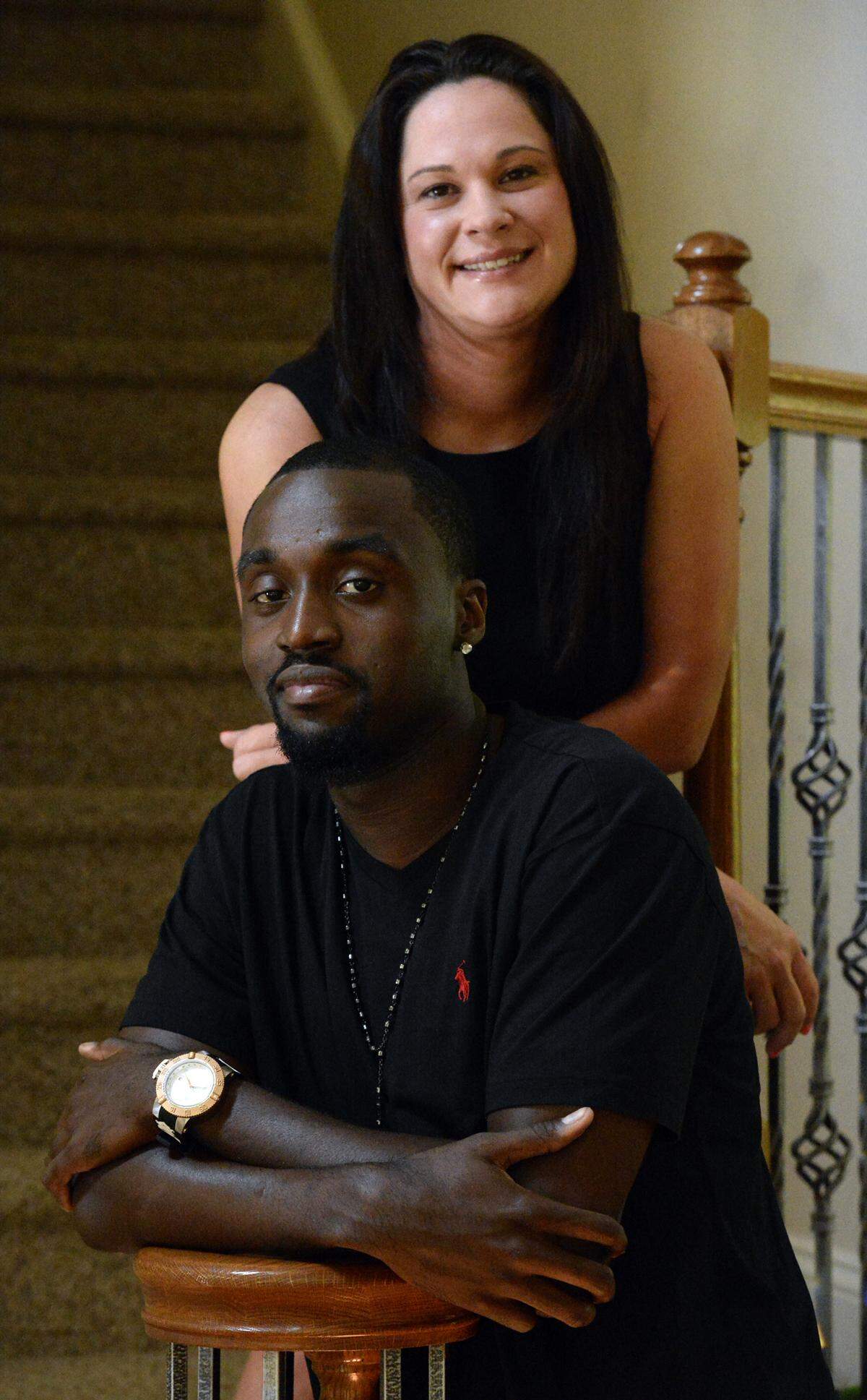 Nurse Kelly Thomas (above) helped save Omar Carter’s life after he collapsed on a Charlotte basketball court in 2013.