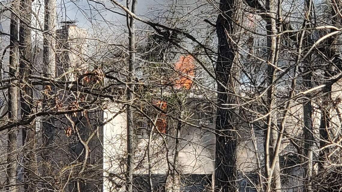 40 firefighters needed at Ballantyne house fire where several pets were killed